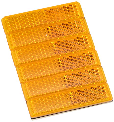 反射レンズ/黄/幅12mmx長さ50mmx厚さ5.4mm/6706 ・Color:反射レンズ/黄 ・パッケージ個数:1 ・【仕様】 ・サイズ:12×50×5.4mm/テープ厚0.75mm ・入数:1シ