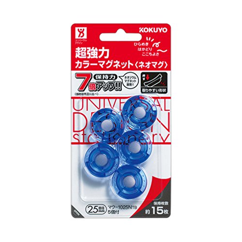 直径25mm透明ブルー/ワンサイズ/マク-1025NTB ・Color:透明ブルーSize:ワンサイズStyle:直径25mm ・パッケージ個数:1 ・掲示物をしっかりと保持するフラットタイプの強力マ