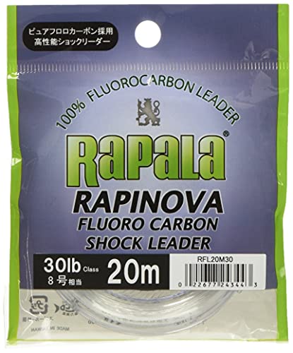 8.0号 / 30lbクリア/20m/RFL20M30 ・Color:クリアStyle:8.0号 / 30lb ・パッケージ個数:1 ・主な対応魚種: シーバス ヒラメ 青物 エギ タイラバ アジ メ