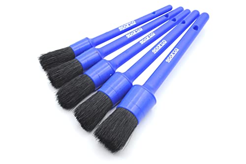 ブルー/-/SPC119/5 J ・パッケージ個数:1 ・5本セット ・SPARCOロゴ入り ・材質：PP/豚毛100% ・全長：20cm(#10)・21.5cm(#12)・22.5cm(#14)・2