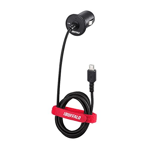 カーチャージャーブラック/1m micro USB/BSMPS2403BC1BK ・Color:ブラックSize:1m micro USBStyle:カーチャージャーPattern Name:単品 ・