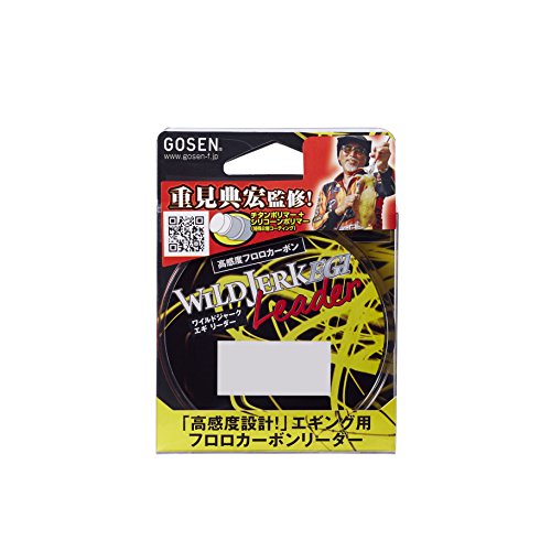 1.5号透明/1.5号(6lb)/GS33315 ・Color:透明Style:1.5号 ・パッケージ個数:1 ・主な対応魚種:アオリイカ ・主な対応釣種:イカ釣りエギング ・素材:フロロカーボン ・