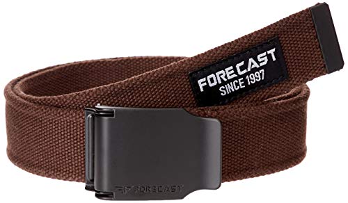 FORECAST ワンタッチベルトブラウン/日本 全長113cm ×3.8cm (FREE サイズ)/7004 ・Size:日本 全長113cm ×3.8cm (FREE サイズ)Color:ブラウン