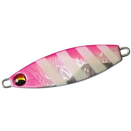 40gピンクゼブラグロー/40g/- ・Color:ピンクゼブラグローStyle:40g ・パッケージ個数:1 ・沖合のブレイク、離岸流のボトムに潜むヒラメ、マゴチを狙う、スローリトリーブ対応非対称多