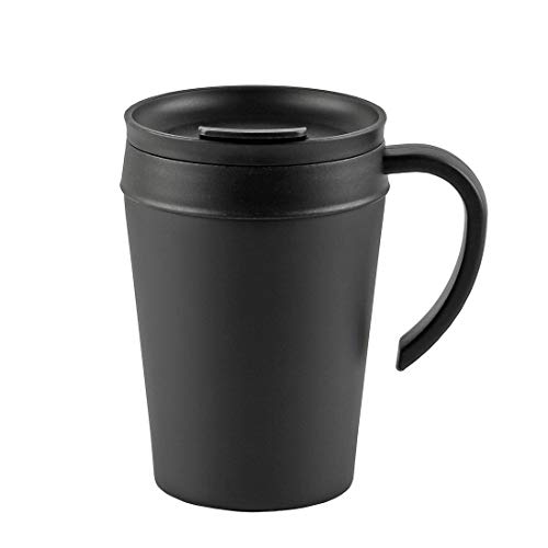 マグカップ400mlオールブラック/400ml マグカップ/AZ-5023 ・Color:オールブラックStyle:マグカップ400ml ・パッケージ個数:1 ・製品サイズ:(約)幅12.5×奥行9×