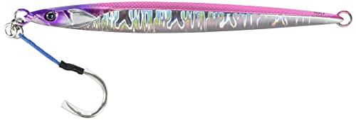 シンプルピンクバック/マグマウェーブホロ/180g/- ・Color:ピンクバック/マグマウェーブホロ ・パッケージ個数:1 ・ジャッカル バンブルズジグ セミロング 180g (メタルジグ ジギング