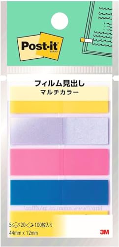 03.フラワー/44×12mm/688MC-3 ・Color:03.フラワーSize:44×12mm ・パッケージ個数:1 ・ポストイット Color your story にフィルム製品が新登場。あ