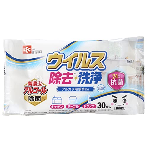 ホワイト/単品/C00489 ・Size:単品 ・パッケージ個数:1 ・シートサイズ：30×20cm (30枚入) フローリングワイパー対応可能サイズ ・激落ちくんのウイルス除去、洗浄、抗菌のお掃除ウ