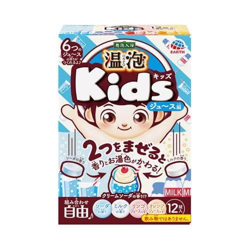 2つをまぜると香りとお湯色がかわる/12個 (x 1)/4901080588111 ・Pattern Name:ジュース ・パッケージ個数:1 ・2つをまぜると香りとお湯色がかわる、親子で楽しめる炭酸