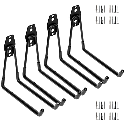 L型大黒/-/NA-Hook ・Style:L型大 ・パッケージ個数:4 ・？？？マルチサイズ：Ｌ型フック大*4、ネジ*16、プラスチックプラグ*16があります。さまざまなオプションを提供し、ニーズに