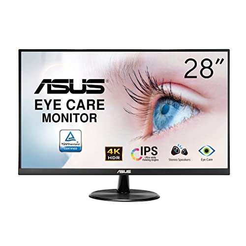 28型 3840x2160ブラック/-/VP289Q ・パッケージ個数:1 ・〔特徴〕178°の広視野角と鮮明かつ詳細なビジュアルを実現する28型4K（3840x2160）IPSモニター ・〔画面〕2