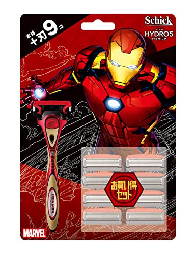 マーベルコレクションレッド/-/HPM MVRL IRM CLP/CS ・Style:マーベルコレクションPattern Name:アイアンマンモデル ・【Schick×MARVEL】細かい部分も簡単