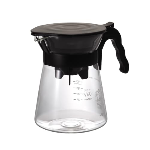 黒/0.7 L/VDIR-02-B ・パッケージ個数:1 ・【コンパクト仕様】ドリッパーがサーバーの中に収まるのでコンパクトに収納することができます ・【V60ドリッパー】コーヒー粉の層が深くなる円す