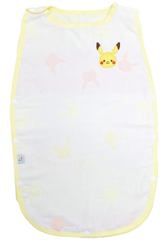 スリーパーモンポケ ピカチュウ/35 x 58 cm/4621278 ・パッケージ個数:1 ・【ポケモンデザイン】ポケモン公式ベビーブランド「モンポケ」のピカチュウがデザインされたスリーパー。可愛いデ