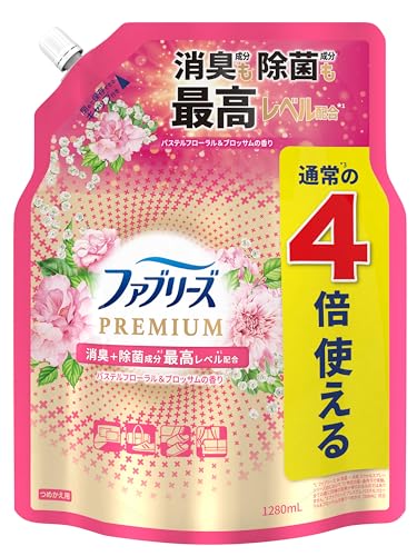 フローラル-/詰替特大/- ・Pattern Name:フローラルSize:詰替特大 ・パッケージ個数:1 ・消臭成分も除菌成分も最高レベル*のプレミアムシリーズ・金のファブリーズ＊ファブリーズシリー