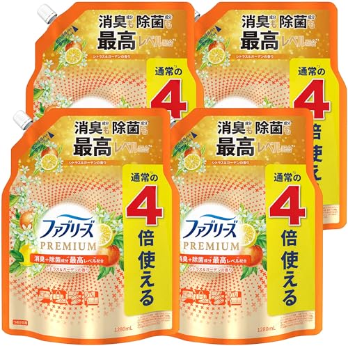 シトラス-/詰替特大×4/- ・Pattern Name:シトラスSize:詰替特大×4 ・パッケージ個数:1 ・消臭成分も除菌成分も最高レベル*のプレミアムシリーズ・金のファブリーズ＊ファブリーズシ