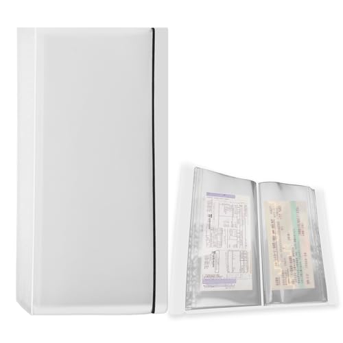 コンパクト ・使いやすいサイズ全体サイズ：23×12×3cm。ポケットサイズ：22×9.5cm、40ページ最大80枚収納。ちょうどいいサイズで、カバンやデスクの引き出しにもぴったり収まります ・大容量