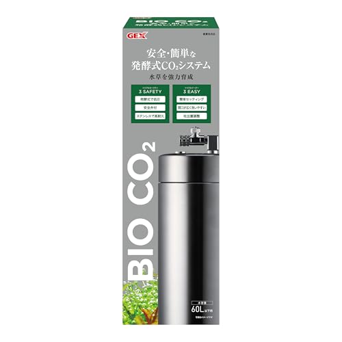 ー/-/4972547044914 ・パッケージ個数:1 ・安全・簡単な発酵式CO2システム 水草の成長には光、CO2、栄養のバランスが大切です。不足しがちなCO2を添加することで、水草の光合成を促進