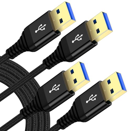 ブラック/-/- ・Color:ブラック ・5Gbps高速データ転送本製品USB A to AケーブルはUSB3.0規格で、次世代のスーパースピードUSBデバイス用に設計されており、転送速度は5Gbp