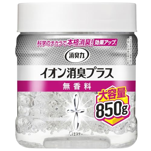 大容量ホワイト/850グラム (x 1)/24907 ・Pattern Name:本体1個 ・パッケージ個数:1 ・【香りでごまかさずニオイを化学消臭】イオン効果による化学的消臭で、様々な悪臭をしっか