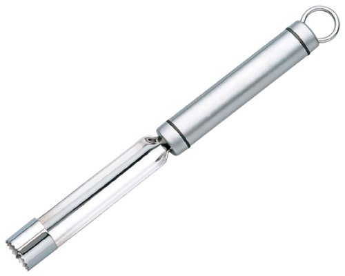 18-8ステンレス/全長224mm/202309 ・パッケージ個数:1 ・外寸:224mm ・製品重量:70g ・材質:18-8ステンレス ・リンゴ芯抜