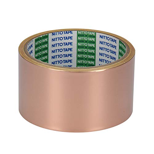 1巻入りブロンズ/50mm×5m/J3170 ・Style:1巻入りSize:50mm×5m ・パッケージ個数:1 ・基材:硬質銅箔(0.03mm) ・粘着剤:アクリル系粘着剤 ・カラー:ブロンズ ・