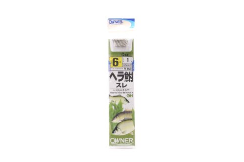ブラウン/6号/- ・パッケージ個数:1 ・OH糸付 へら鮒スレ 茶 形態：糸付魚種：ヘラブナ フナ 鯉オーナー 渓流針●一瞬のアタリを貫く鋭い鈎先。