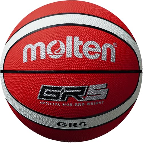 レッド x ホワイト/5号球/BGR5-RW ・Color:レッド x ホワイト ・パッケージ個数:1 ・原産国: タイ製 ・サイズ: 5号球 周囲69-71cm 直径約22cm(小学校用) ・RWカ