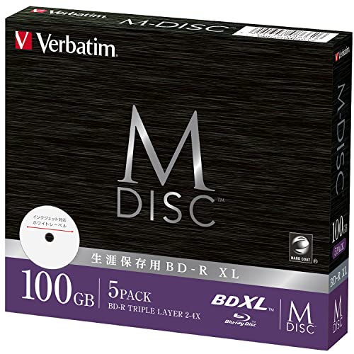 5枚-/100GB/DBR100YMDP5V2 ・Size:100GBStyle:5枚 ・パッケージ個数:1 ・M-DISC 長期保存 BD-R ・100年以上データを保存できる超耐久ハイグレードディ
