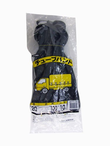 20mm幅ブラック/100cm/TT-150 ・Size:100cm Style:20mm幅Pattern Name:10本 ・パッケージ個数:1 ・原産国:中国 ・材質:タイヤチューブ ・バンド幅: