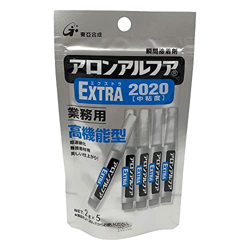 -/-/AAEXTRA2020 2g X5 ・パッケージ個数:1 ・全体的に機能をバランスよく向上させた瞬間接着剤です。 ・硬化した接着剤が白濁せず、仕上がりがきれいです。 ・耐熱性に優れています。 