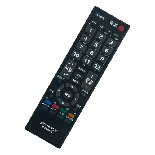 AULCMEET 代替リモコン CT-90409 CT-90320A CT-90372 fit for 東芝テレビテレビ 32AC4 40A1