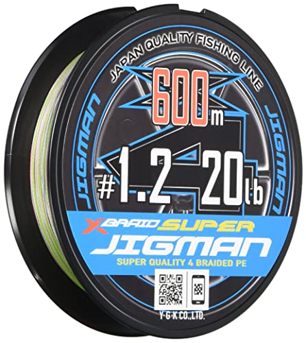 1.2号/20lb5カラー/600m/- ・Style:1.2号/20lb ・規格:600m ・号数:1.2号 ・ポンド数:20lb ・素材:ポリエチレン ・カラー:5カラー