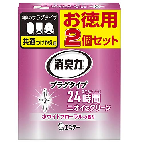 -/20ml×2個セット/- ・Flavor Name:ホワイトフローラルPattern Name:つけかえ2個 ・パッケージ個数:1 ・【電子のパワーで24時間ニオイをクリーン】LDKなどの広いお部