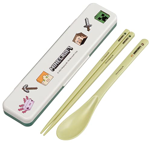 スプーンセット/-/CCS3SAAG-A ・パッケージ個数:1 ・サイズ:箸＝長さ18cm（大人用） スプーン＝全長18cm ケース＝幅18.8×奥行4.7×高さ1.8cm ・セット内容:箸＋スプーン