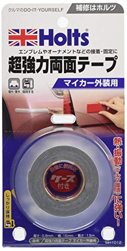 ホワイト/15mmx1.5m/MH1012 ・パッケージ個数:1 ・エンブレムやオーナメントなどの接着・固定に役立つ超強力両面テープ ・特徴柔軟かつ耐久性に優れたアクリルフォーム基材に強力な粘着剤を使