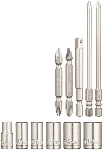 ビット & ソケットセット(段付き)-/+2×65mm・+3-6×65mm・+1×110mm(段付)・+2×110mm(段付)/BS-2N ・Style:ビット & ソケットセット(段