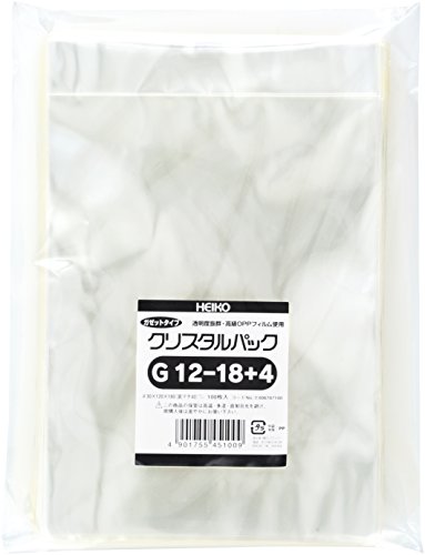 透明/厚0.03×幅120×高180+ガゼット部分40mm/006767100 ・Size:厚0.03×幅120×高180+ガゼット部分40mm ・パッケージ個数:1 ・透明度と強度に優れたポリプロピ