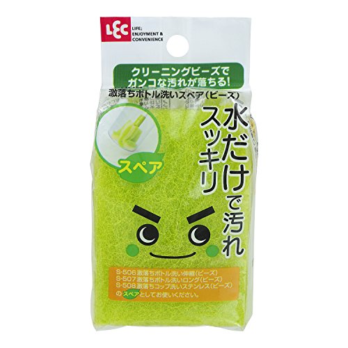 グリーン/商品サイズ(約)：54X420X30mm/S-509 ・パッケージ個数:1 ・サイズ:4.5×5.5×8cm ・生産国:日本 ・「激落ちボトル洗い」シリーズのスペア用スポンジ。柔らかいプラス