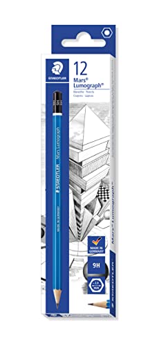 9Hブルー/1 Count (Pack of 12)/100-9H VE ・Style:9H ・パッケージ個数:1 ・製図やアート、デザインなどプロフェッショナルユーザーから厚い信頼を得る高級鉛筆。 