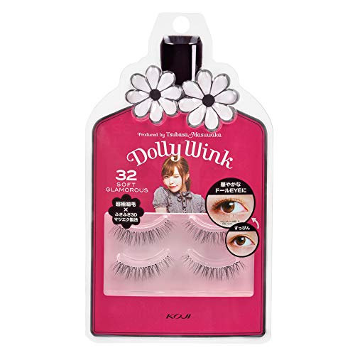 No.32 SOFT GLAMOROUS(上まつげ用)黒/2ペア (x 1)/- ・Style:No.32 SOFT GLAMOROUS(上まつげ用) ・パッケージ個数:1 ・商品サイズ (幅×奥行×