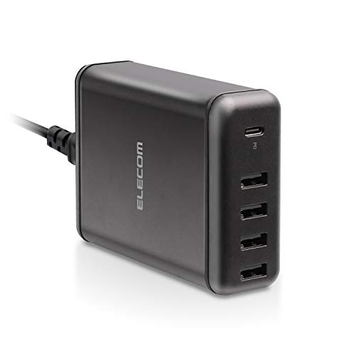 1)充電器単体ブラック/2)USB-C×1+A×4/EC-ACD02BK ・Color:ブラックSize:2)USB-C×1+A×4Style:1)充電器単体 ・パッケージ個数:1 ・4つのUSB A