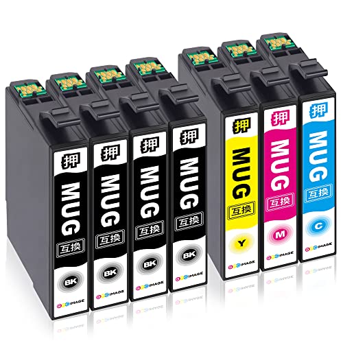 エプソン 用 インク マグカップepson 用 mug-4cl （BK C M Y）/エプソンインクカートリッジ 用 マグカップ/ew-452a ew-052a インク ・Size:エプソンインクカー