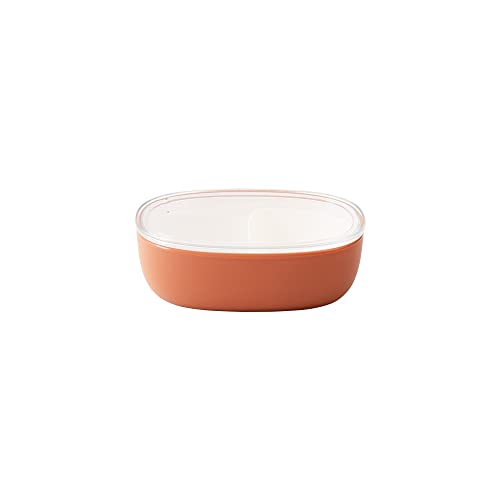 マグオレンジ/300ml/26448 ・Color:オレンジPattern Name:02) ランチボウル ・パッケージ個数:1 ・[セット] W140 x D100 x H50 mm / 300 m