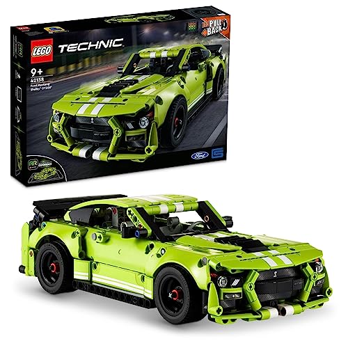 フォード マスタング シェルビー GT500グリーン/-/42138 ・Style:フォード マスタング シェルビー GT500 ・パッケージ個数:1 ・組み立て、レースごっこ、ディスプレイが楽しめる