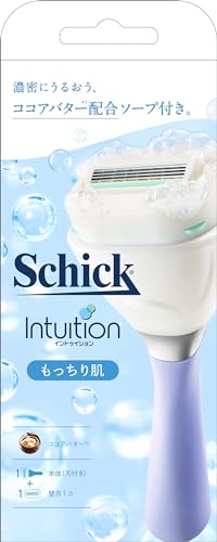 自動パープル/1個 (x 1)/ITM-050 PN ・Pattern Name:6)もっちり肌 本体(刃付き)+替刃1コ ・パッケージ個数:1 ・うるおいソープつきで、お手入れらくちん ・ボディソー