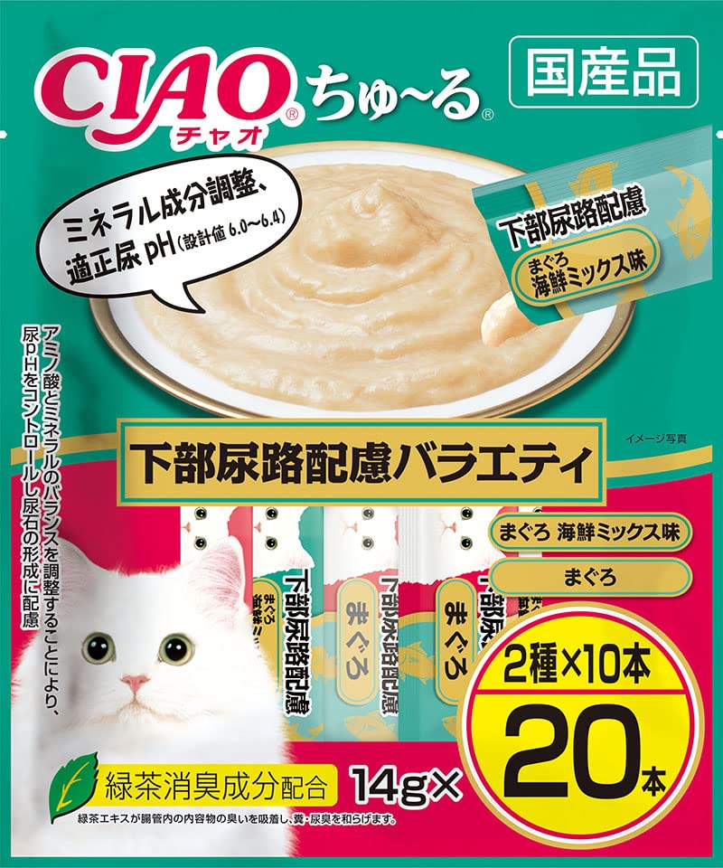 マルチカラー/-/DSC-09 ・パッケージ個数:1 ・ちゅ~っと出してなめるだけで、簡単に水分・栄養補給ができる液状おやつのCIAOちゅ~る。 ・おやつとしてはもちろん、普段のごはんに混ぜたり、お薬