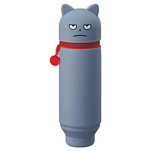 ペンケースわるめのねこ/1個 (x 1)/UG7712-104 ・Color:わるめのねこSize:1個 (x 1)Style:ペンケース ・パッケージ個数:1 ・寸法幅60mm×奥行60mm×高さ2