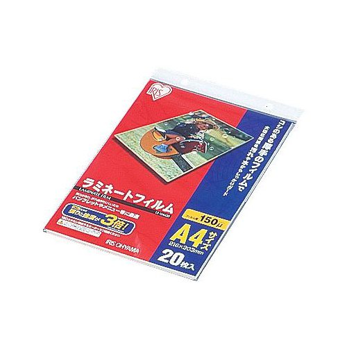 -/22.6×34.1cm/LZ-15A420 ・パッケージ個数:1 ・1枚あたりのサイズ(cm):A4サイズ W21.6×H30.3 ・厚み(？m):150 ・入数:20 ・特徴:仕上がりのコシが強