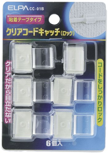 クリアコードキャッチホワイト/-/CC-01B(ロック) ・パッケージ個数:1 ・カラー:ホワイト ・パッケージサイズ (約 ):高さ11.5cm 幅8cm 厚さ1cm ・重量:約 18g ・入数:6